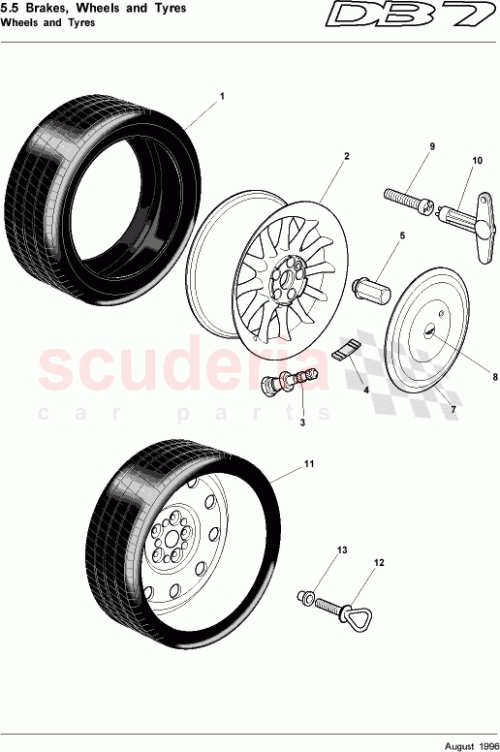 Part Diagram for Aston Martin 4580553