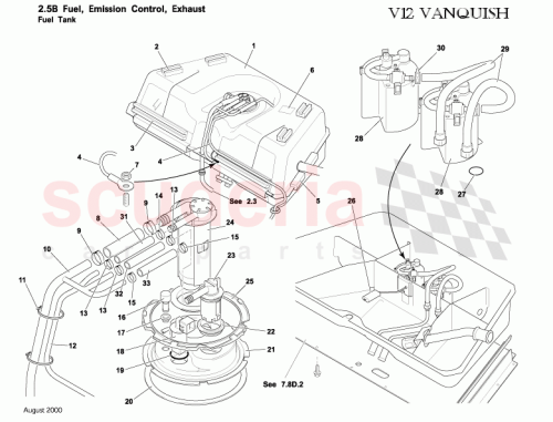 Part Diagram for Aston Martin 1R12-341152-AA