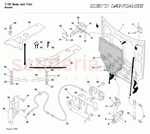 Part Diagram for Aston Martin 1R12-640101-AA