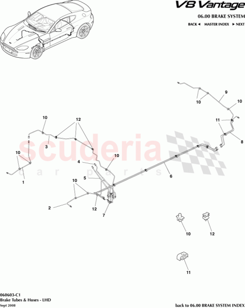 Part Diagram for Aston Martin BG332M019AB