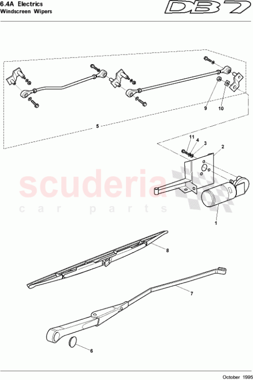 Part Diagram for Aston Martin 37-81637