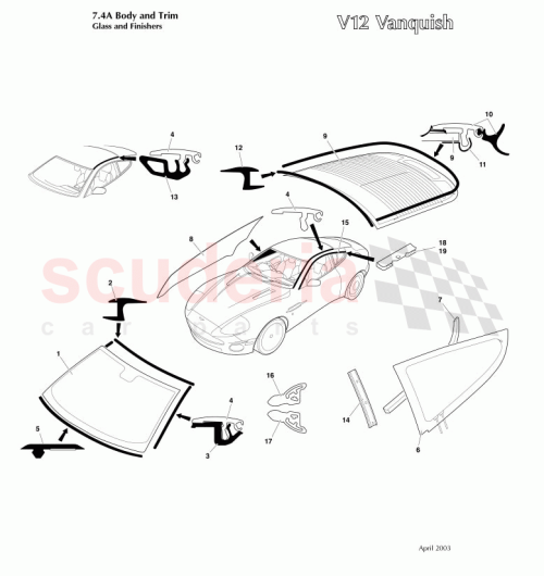 Part Diagram for Aston Martin 1R12-214230-AA