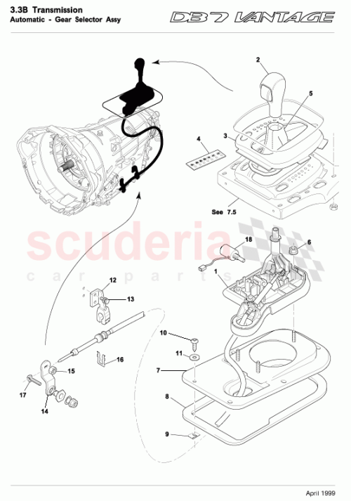 Part Diagram for Aston Martin 42-123382-AA