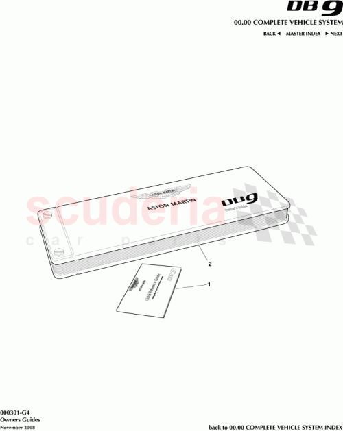 Part Diagram for Aston Martin 9G43-19G217-HA