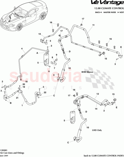 Part Diagram for Aston Martin W704412SA