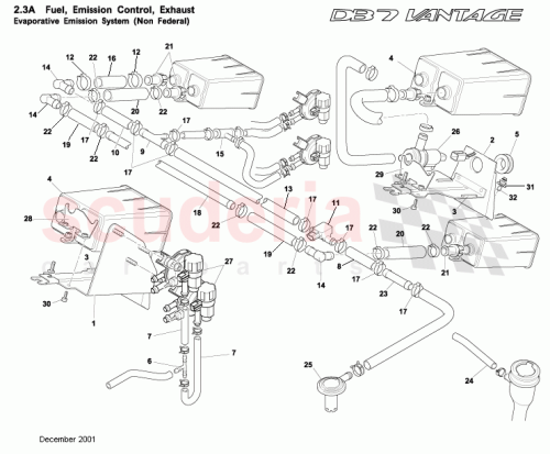Part Diagram for Aston Martin 34-123472-AA