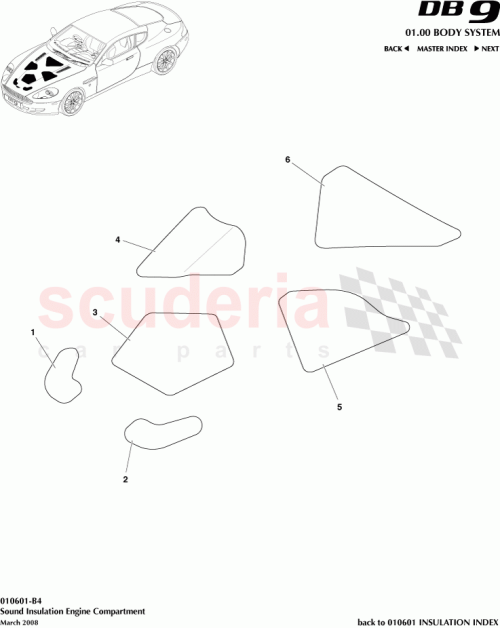 Part Diagram for Aston Martin 8G4316738AA