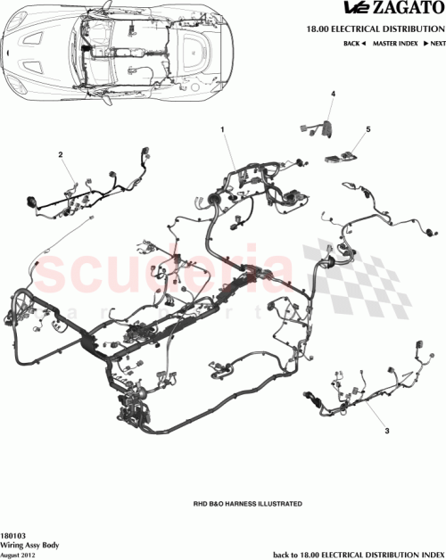 Part Diagram for Aston Martin CY83-14K103-AC