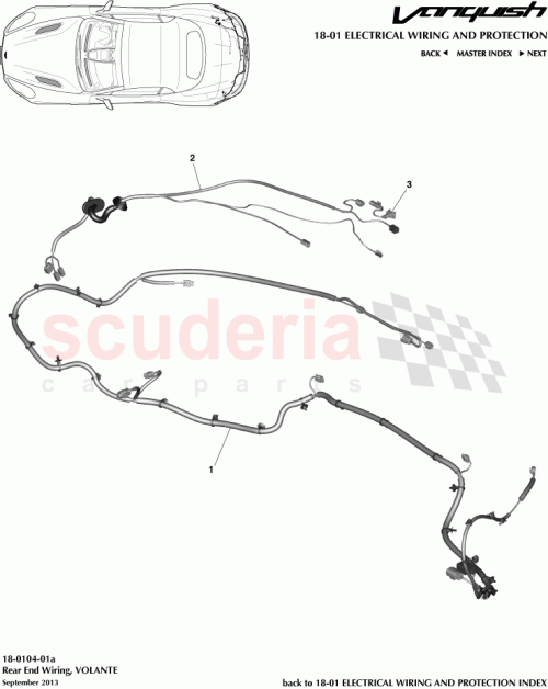 Part Diagram for Aston Martin ED33-9137-DB