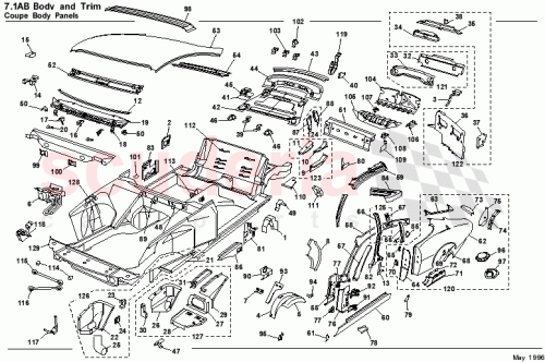 Part Diagram for Aston Martin 65-80736