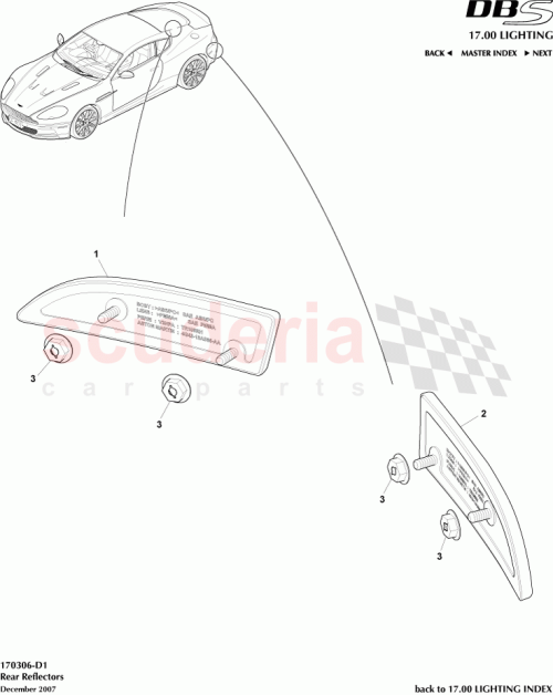 Part Diagram for Aston Martin 4G43-13A565-BA