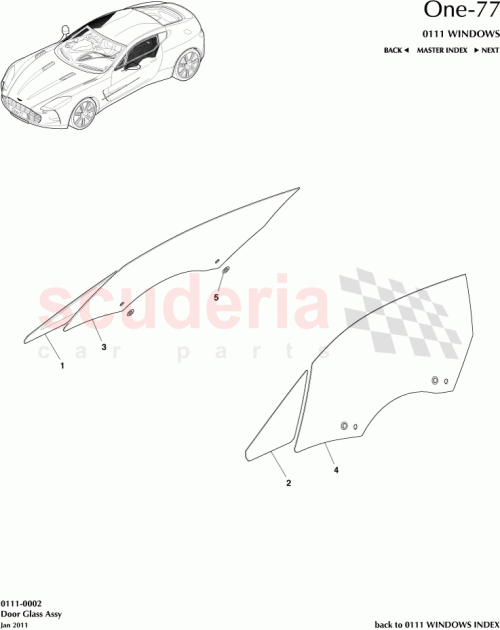 Part Diagram for Aston Martin 12023-08-1009-AA