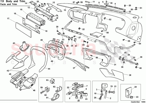 Part Diagram for Aston Martin 8383674/XXX
