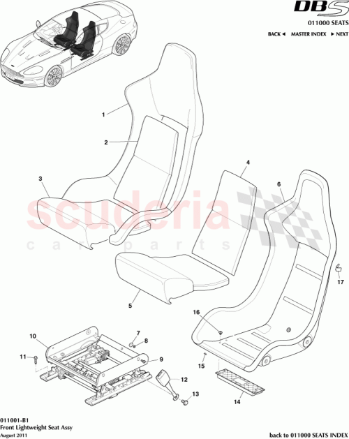 Part Diagram for Aston Martin Ptofitem10