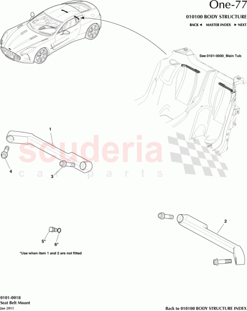 Part Diagram for Aston Martin 12023-05-1289-AB