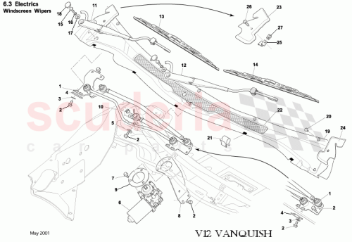 Part Diagram for Aston Martin 1R12-370168-AF