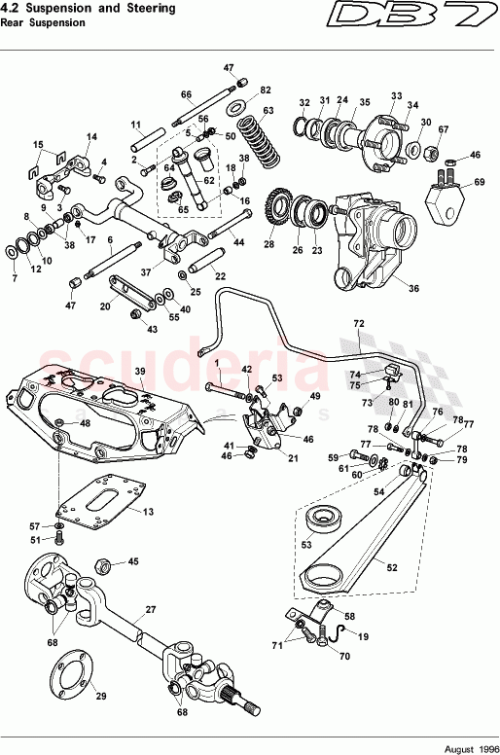 Part Diagram for Aston Martin 26-80868