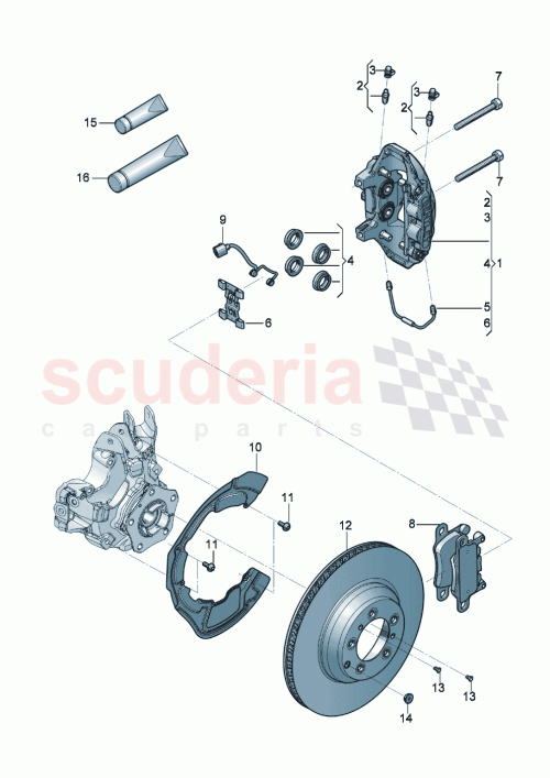 Part Diagram for Bentley 971615701A