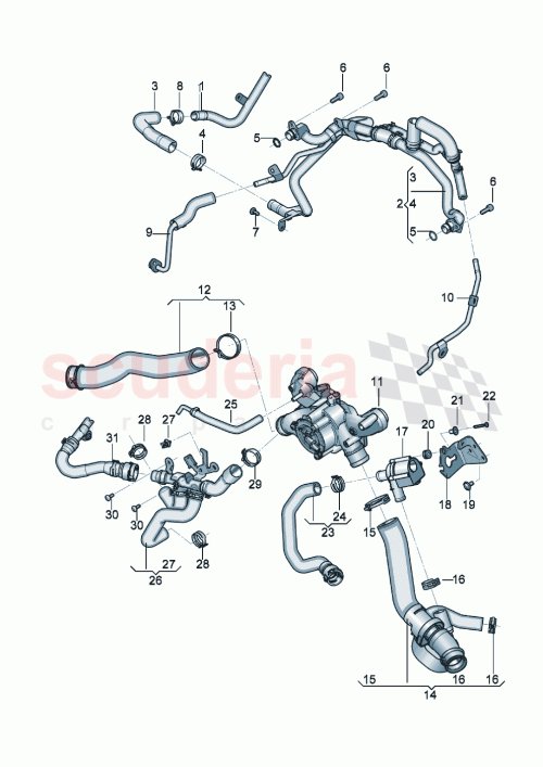 Part Diagram for Bentley 975121313