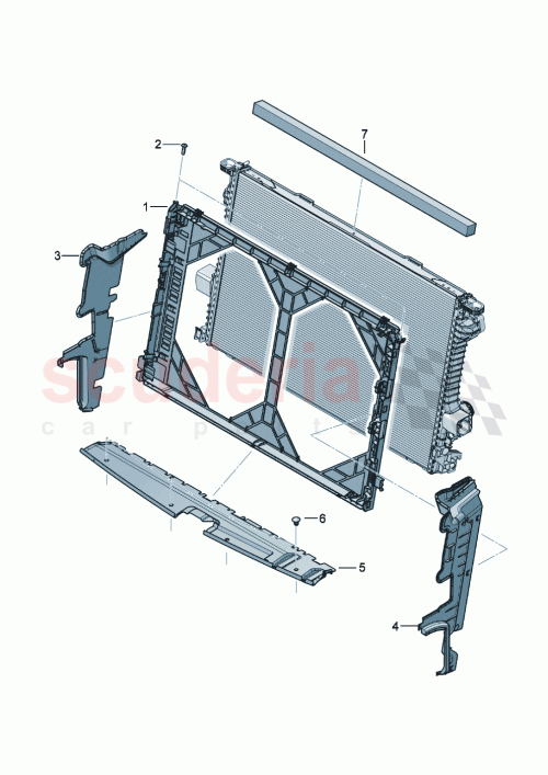 Part Diagram for Bentley 3SA121221