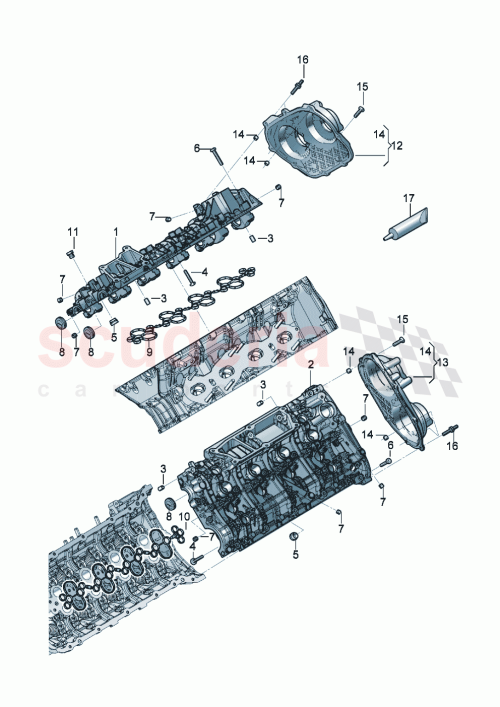 Part Diagram for Bentley 0P2 109 286