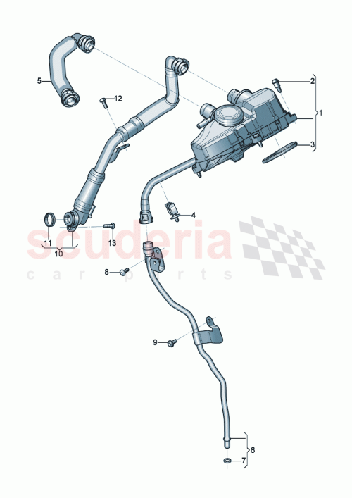 Part Diagram for Bentley 07P198479