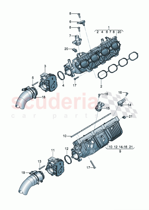 Part Diagram for Bentley 0P2103202E