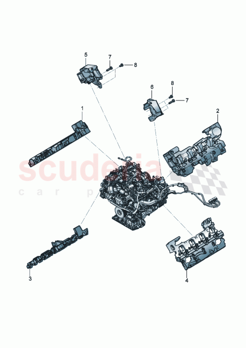 Part Diagram for Bentley 971133919E