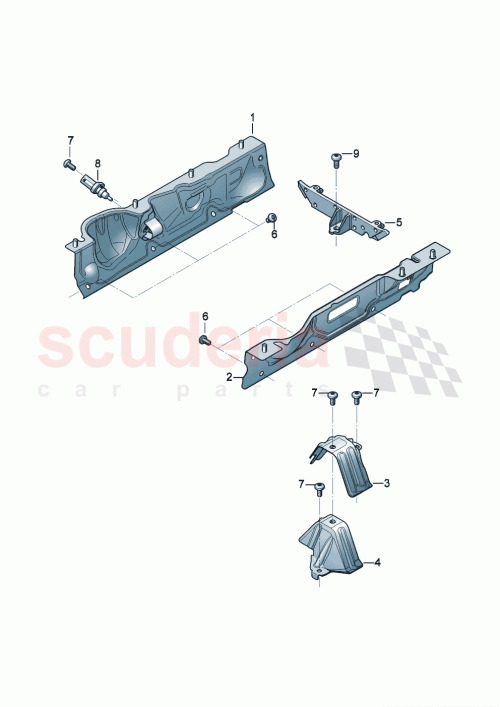Part Diagram for Bentley 0P2119607A