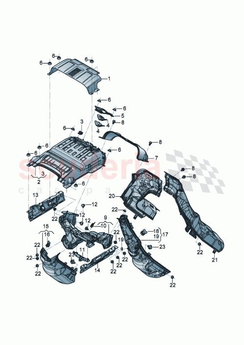 Part Diagram for Bentley N91096601