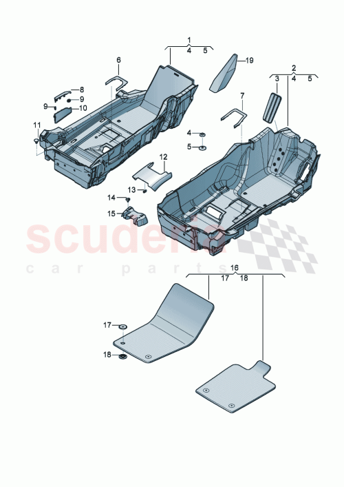 Part Diagram for Bentley 3SC862471