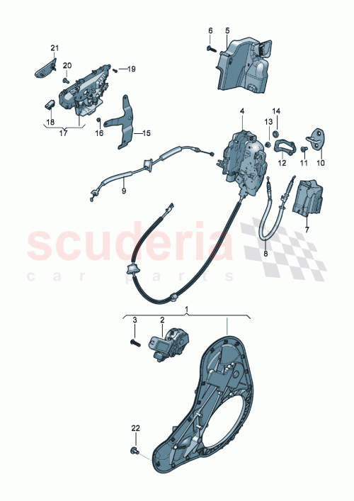 Part Diagram for Bentley 3SA837019H