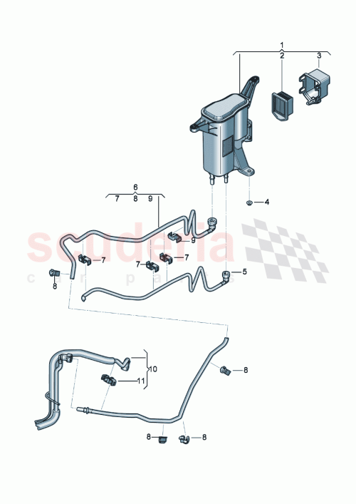 Part Diagram for Bentley 971201370