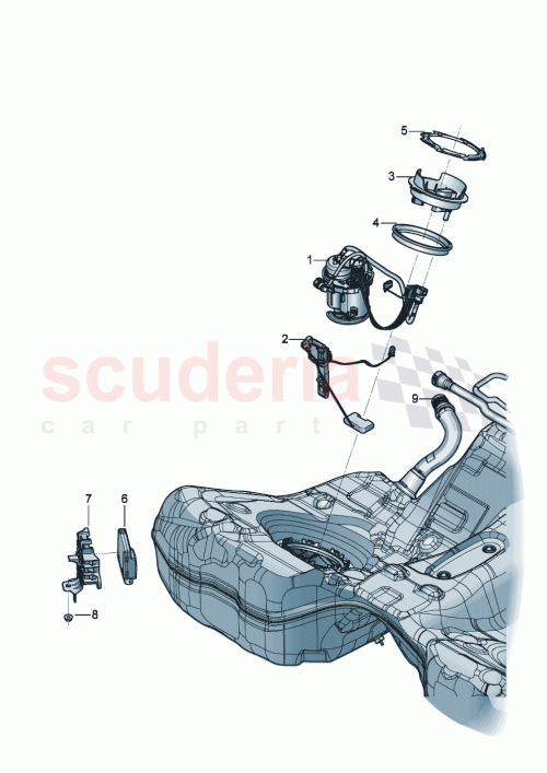 Part Diagram for Bentley 971919088Q