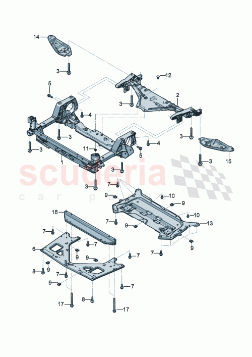 Part Diagram for Bentley N91244201