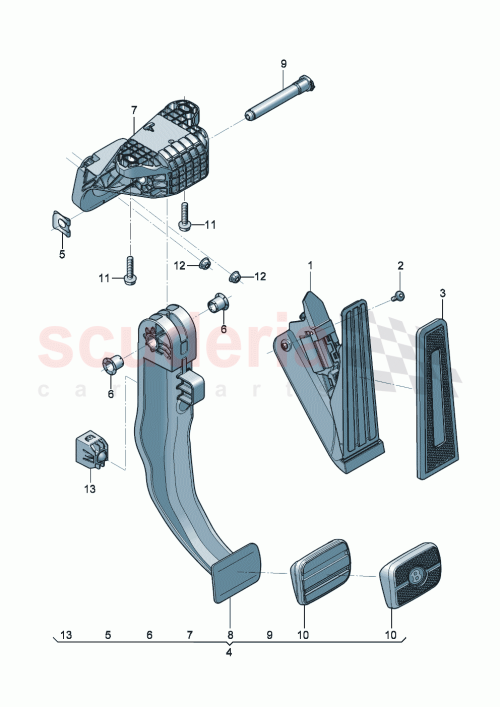 Part Diagram for Bentley 971723029AC