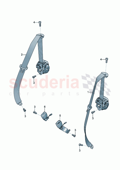 Part Diagram for Bentley N91238201