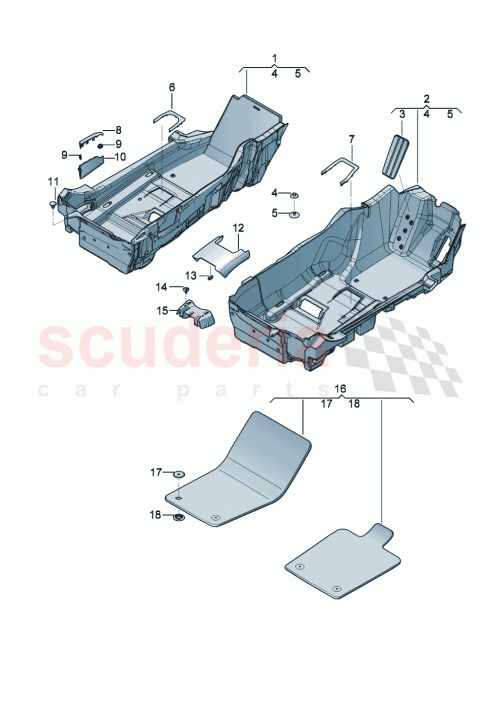Part Diagram for Bentley 3SD 863 678 S
