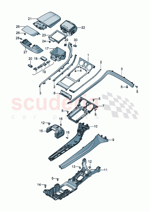 Part Diagram for Bentley 3SD864039B
