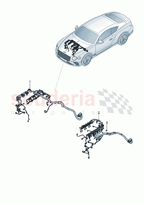 Part Diagram for Bentley 36A971067GM