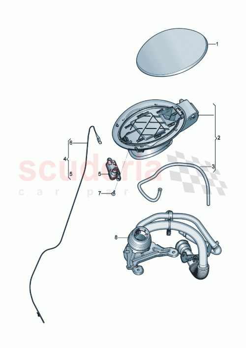 Part Diagram for Bentley 3SD809857K