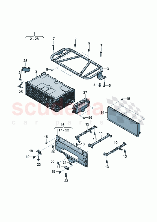 Part Diagram for Bentley 971804264C