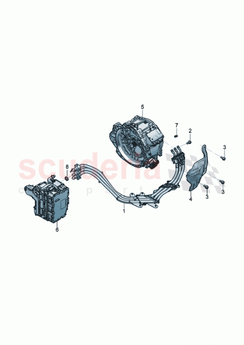 Part Diagram for Bentley 5C0971203A