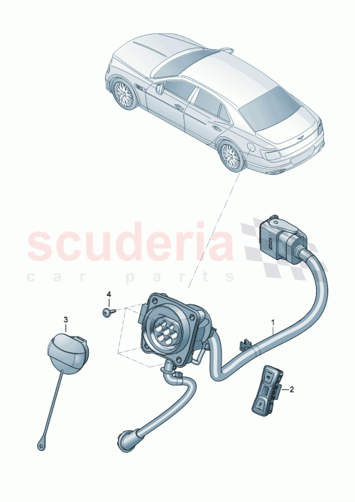 Part Diagram for Bentley 971971676BD