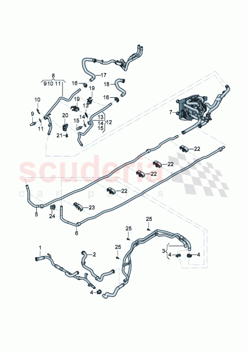 Part Diagram for Bentley 3SE820028