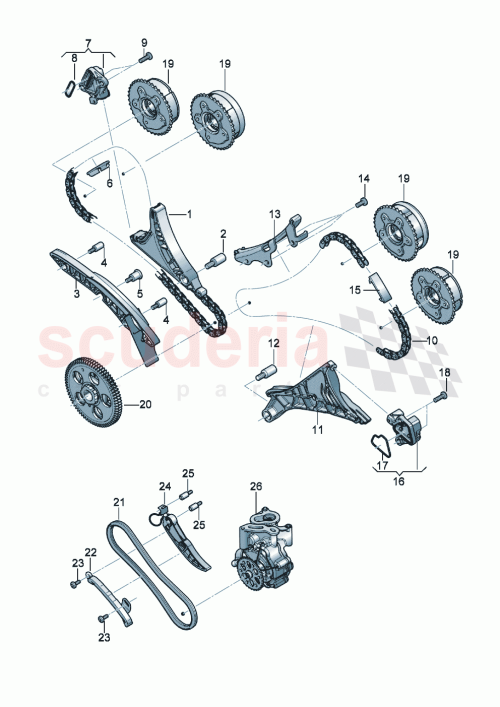 Part Diagram for Bentley 06M109229AC