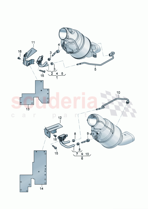 Part Diagram for Bentley 3SE131191B