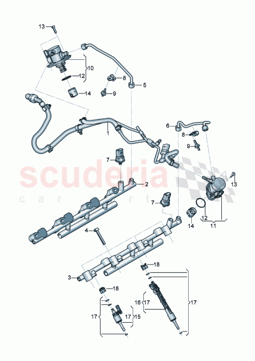 Part Diagram for Bentley 06E127065N