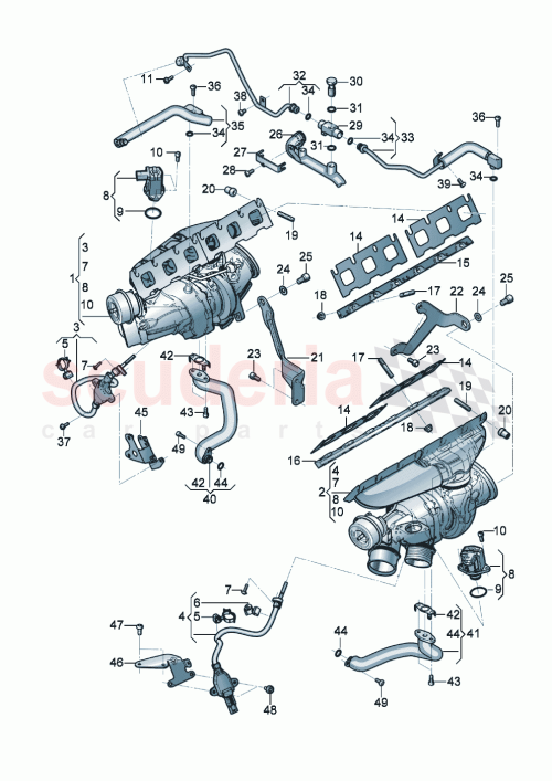 Part Diagram for Bentley 06M145140J