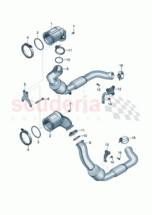 Part Diagram for Bentley 971254450P
